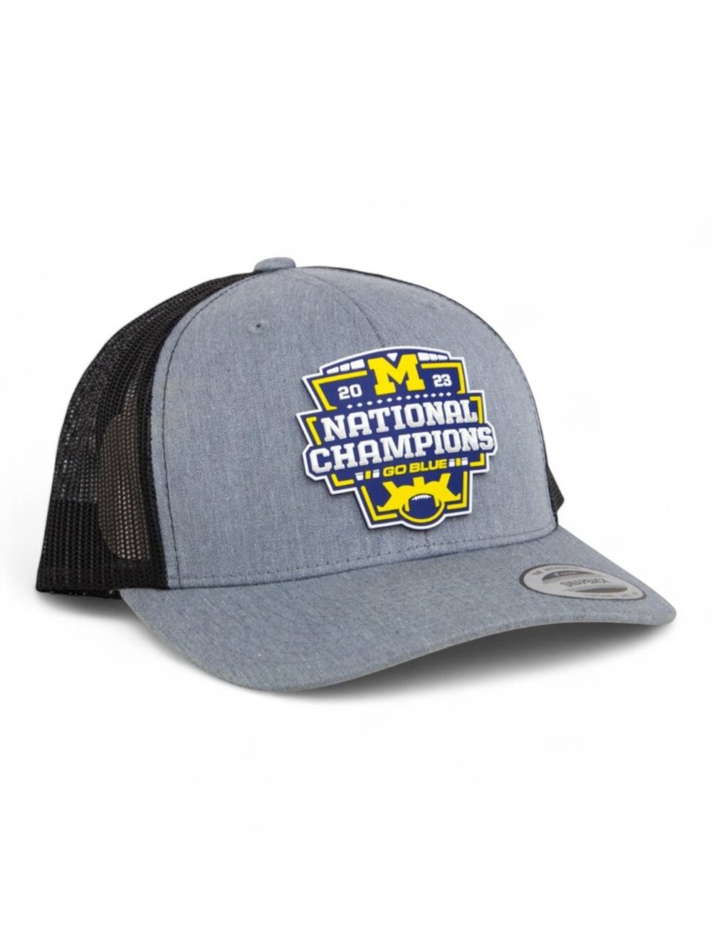 Michigan Wolverines 2023 College Football National Champions 3D YP Trucker Hat